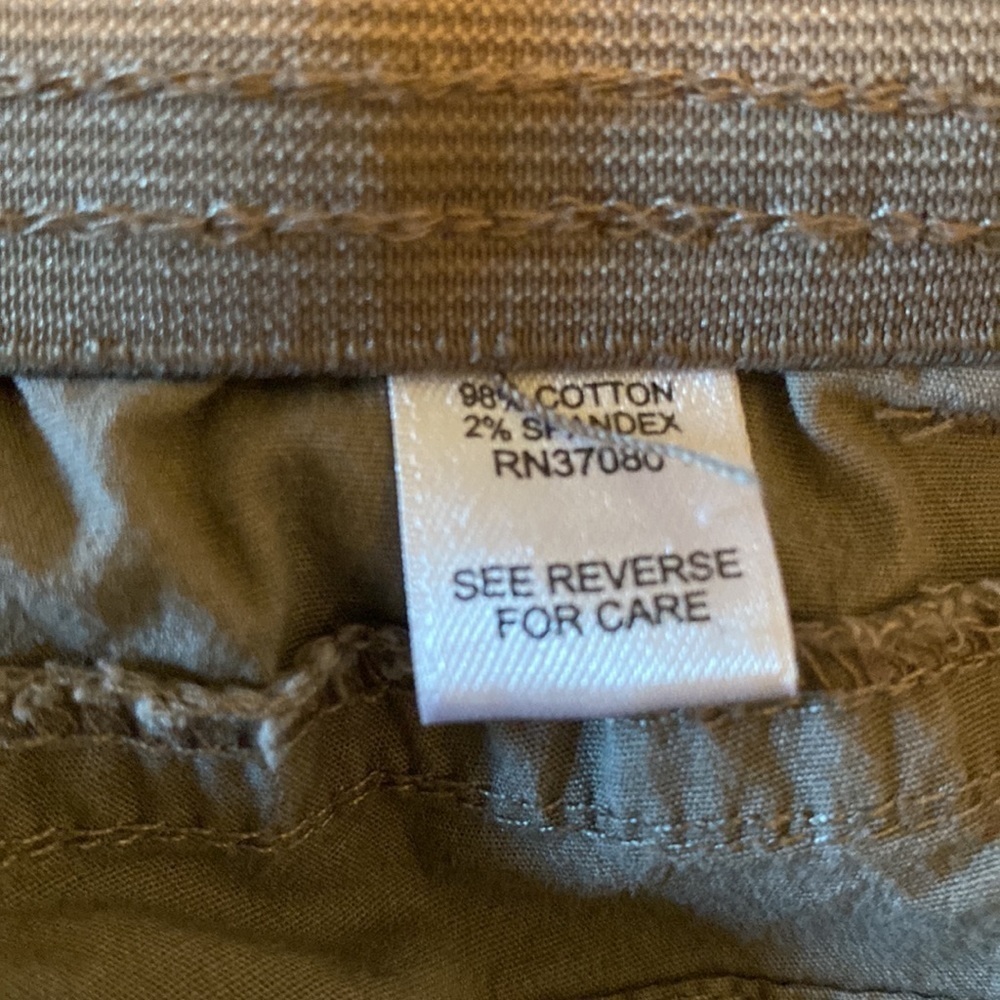 Cato stretch capris five pockets elastic waist with zip closure - Picture 7 of 9